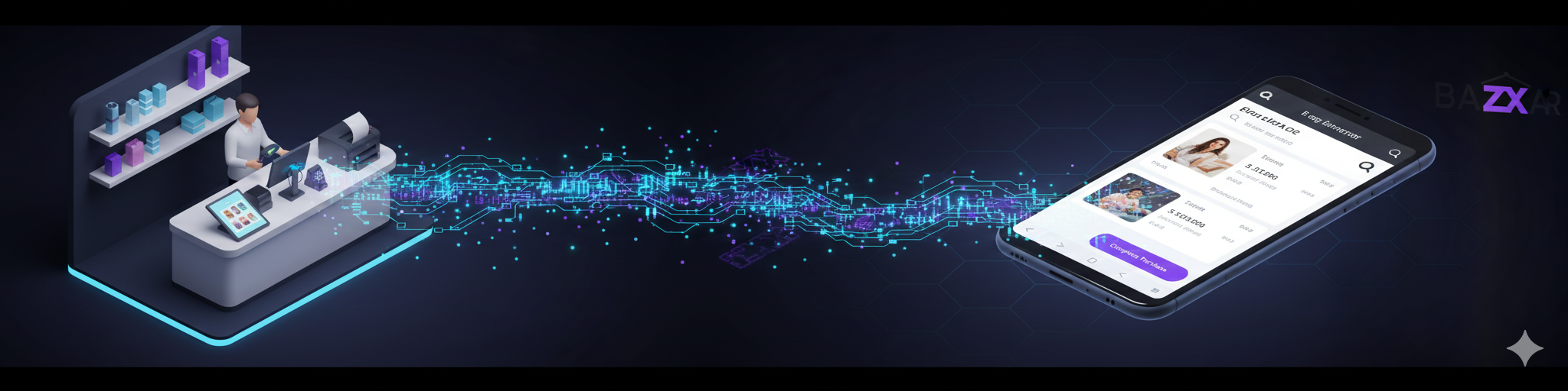 Flujo omnicanal entre ECA y Bazxar